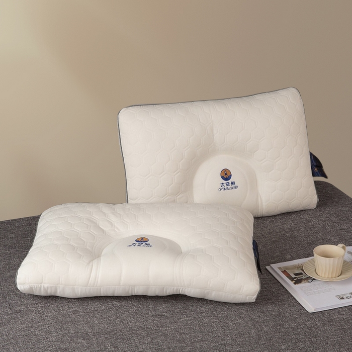 91家纺网 家纺一手货源 找家纺 （总）蝶飞舞 2025新款太空舱乳胶层护颈枕头枕芯太空舱云端舱护颈枕芯 太空舱