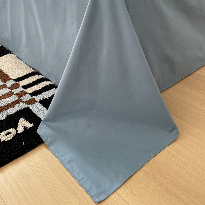 91家纺网 家纺一手货源 找家纺 ab家纺 2025新款40支色织a类全棉水洗棉四件套 若兮-兰