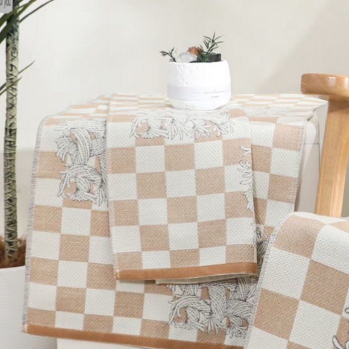 91家纺网 家纺一手货源 找家纺 （总）双梦2025新款亚麻毛巾