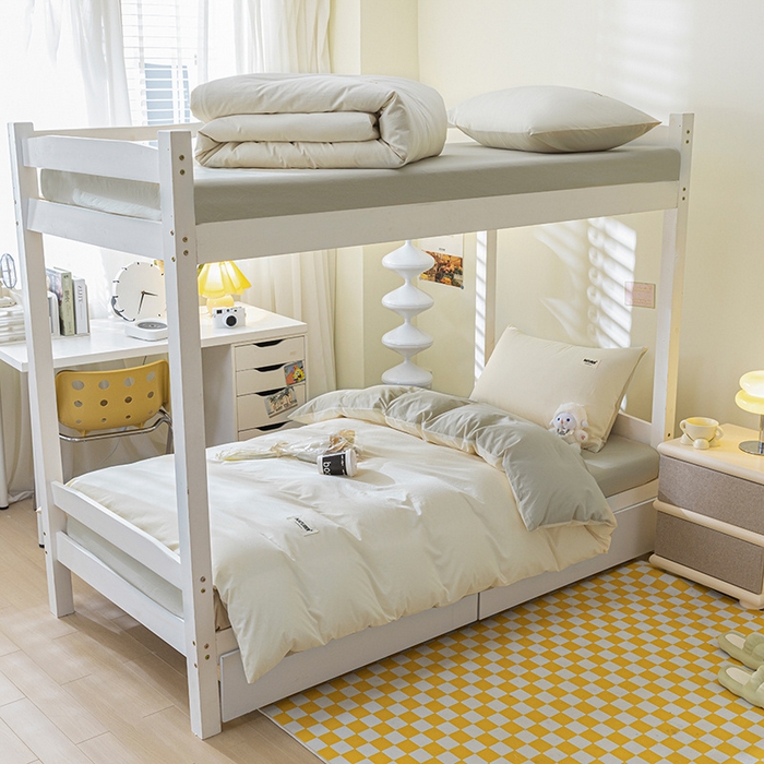 91家纺网 家纺一手货源 找家纺 （总）佳汐蓝家纺 2025新款A类全棉水洗棉学生三件套