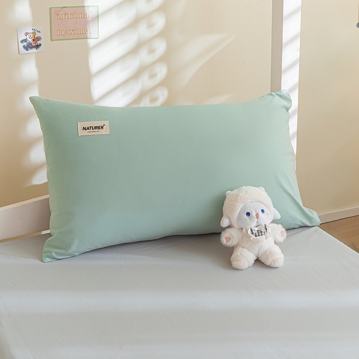 91家纺网 家纺一手货源 找家纺 佳汐蓝家纺 2025新款A类全棉水洗棉学生三件套 贴标-梵星蓝+山灰