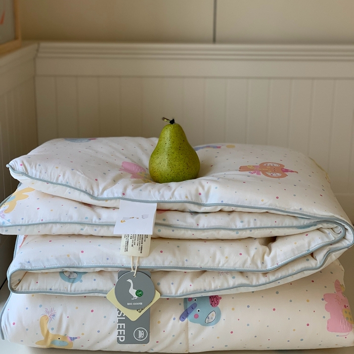 91家纺网 家纺一手货源 找家纺 汇庭2025秋冬新款全棉大豆被 炫彩象白