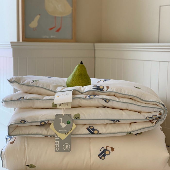 汇庭2025秋冬新款全棉大豆被 挖掘分队白