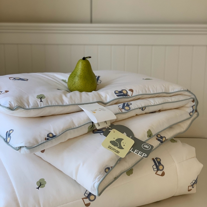 91家纺网 家纺一手货源 找家纺 汇庭2025秋冬新款全棉大豆被 挖掘分队白