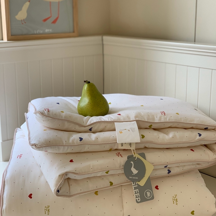 91家纺网 家纺一手货源 找家纺 汇庭2025秋冬新款全棉大豆被 心语白