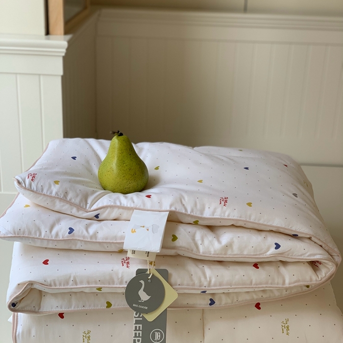 91家纺网 家纺一手货源 找家纺 汇庭2025秋冬新款全棉大豆被 心语白