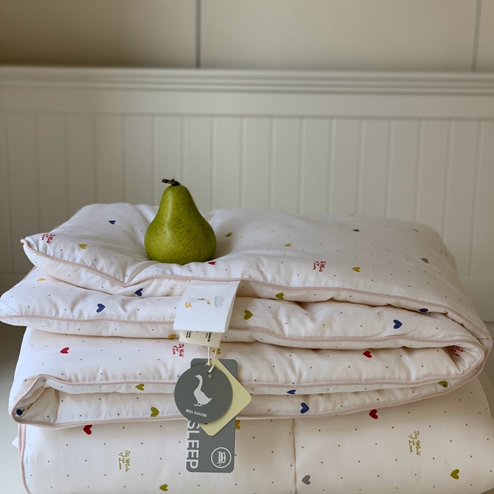 91家纺网 家纺一手货源 找家纺 汇庭2025秋冬新款全棉大豆被 心语白