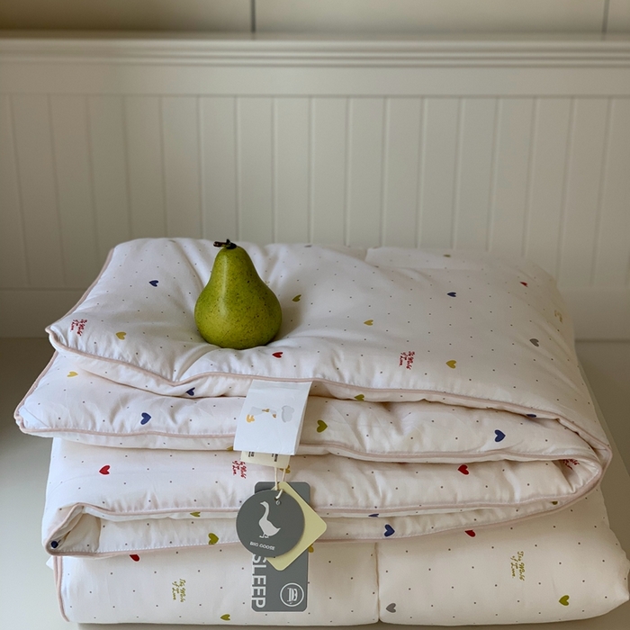 91家纺网 家纺一手货源 找家纺 汇庭2025秋冬新款全棉大豆被 心语白