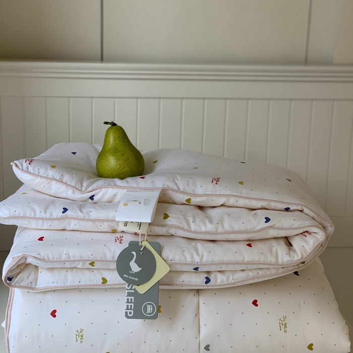 91家纺网 家纺一手货源 找家纺 汇庭2025秋冬新款全棉大豆被 心语白