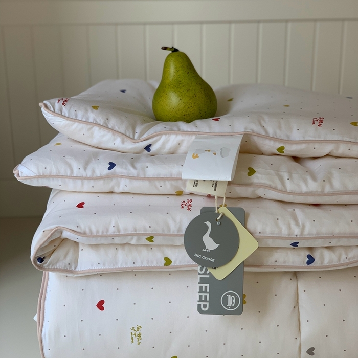 91家纺网 家纺一手货源 找家纺 汇庭2025秋冬新款全棉大豆被 心语白