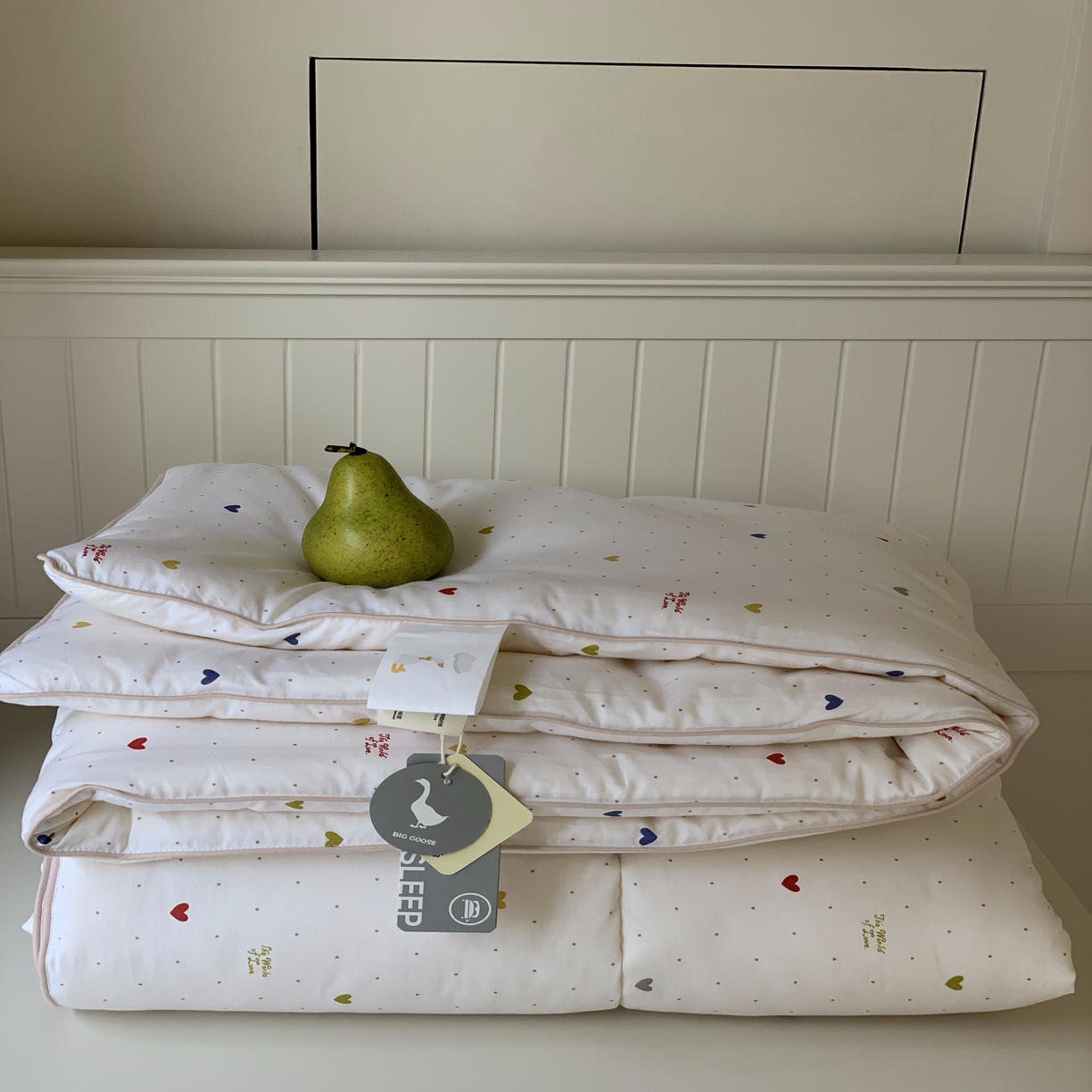 91家纺网 家纺一手货源 找家纺 汇庭2025秋冬新款全棉大豆被 心语白