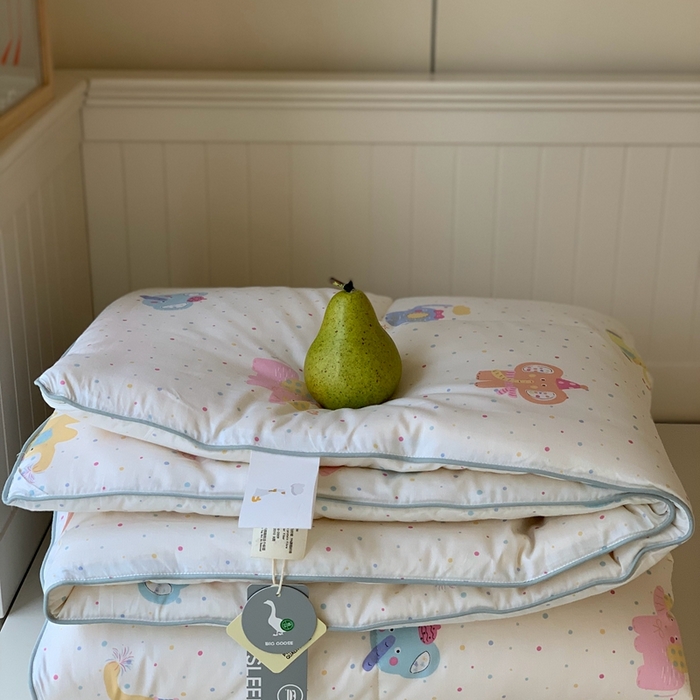 91家纺网 家纺一手货源 找家纺 汇庭2025秋冬新款全棉大豆被 炫彩象白