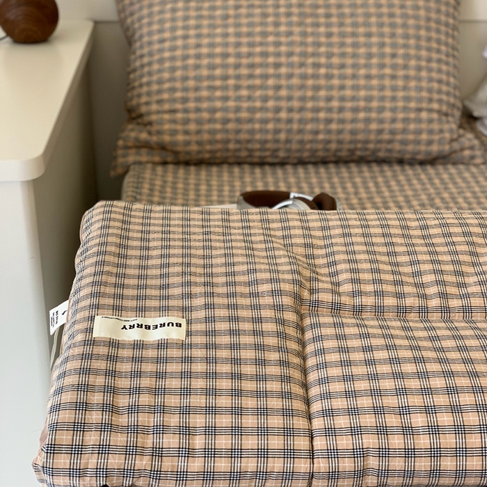 91家纺网 家纺一手货源 找家纺 汇庭2025新款·良品两件套（学生季春秋） 床盖·良品焦糖（春秋·黑巧咖