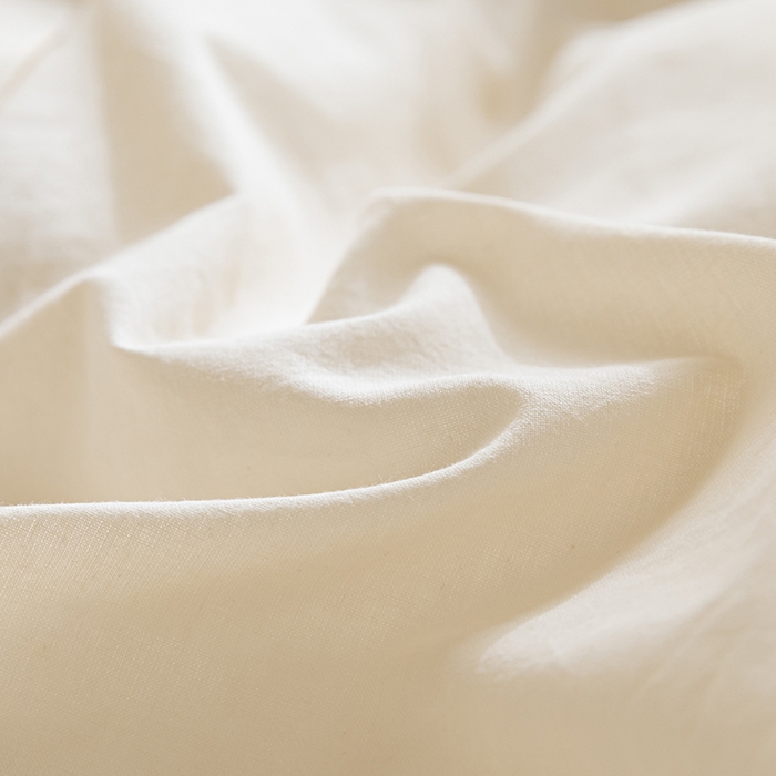 91家纺网 家纺一手货源 找家纺 佳汐蓝家纺 2025新款A类全棉水洗棉学生三件套 贴标-奶昔白+海青