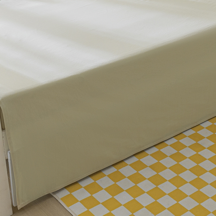 91家纺网 家纺一手货源 找家纺 佳汐蓝家纺 2025新款A类全棉水洗棉学生三件套 贴标-奶昔白+奶茶