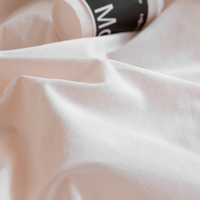 91家纺网 家纺一手货源 找家纺 佳汐蓝家纺 2025新款A类全棉水洗棉学生三件套 贴标-奶油粉+山灰