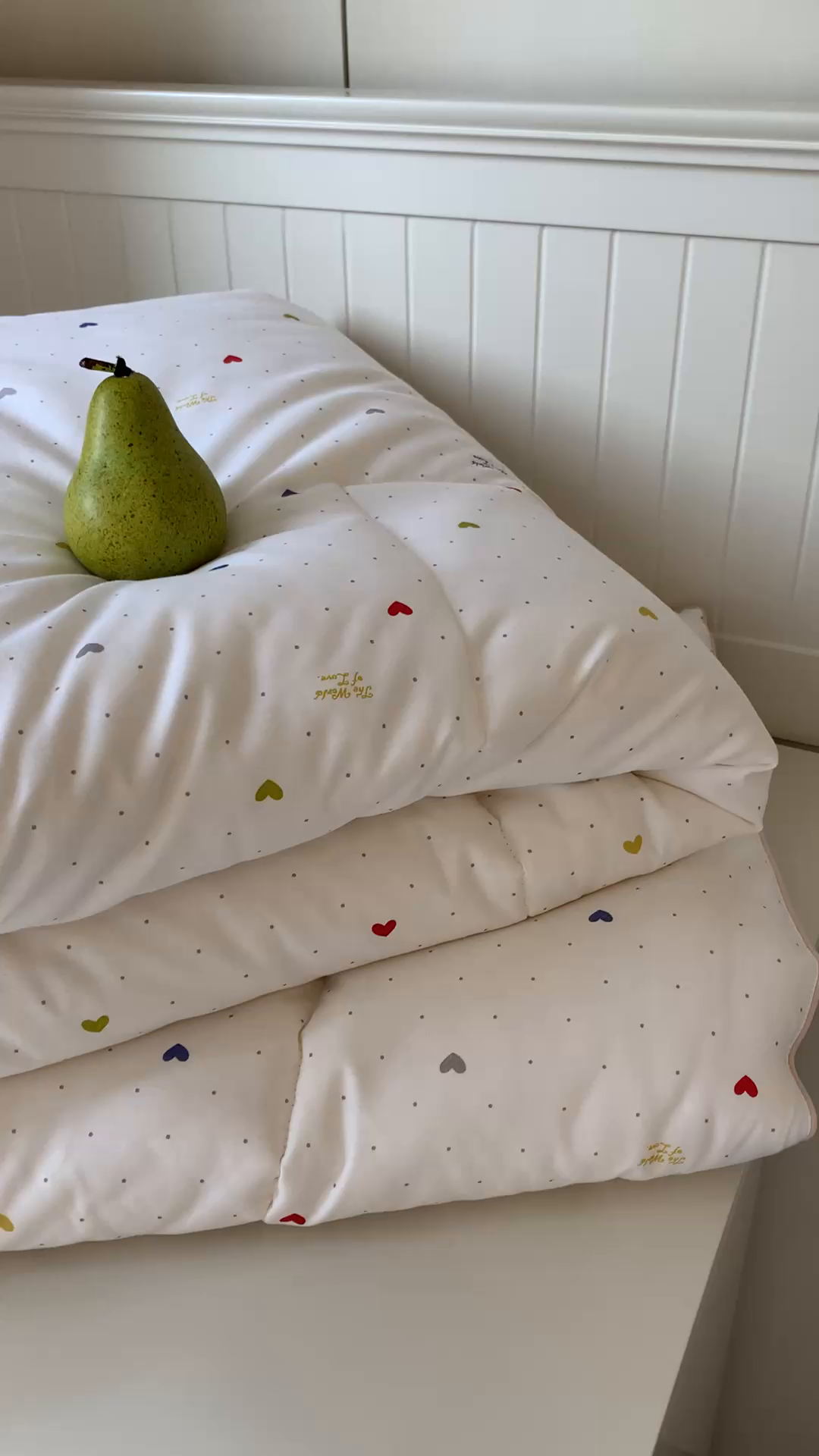 91家纺网 家纺一手货源 找家纺 汇庭2025秋冬新款全棉大豆被 心语白