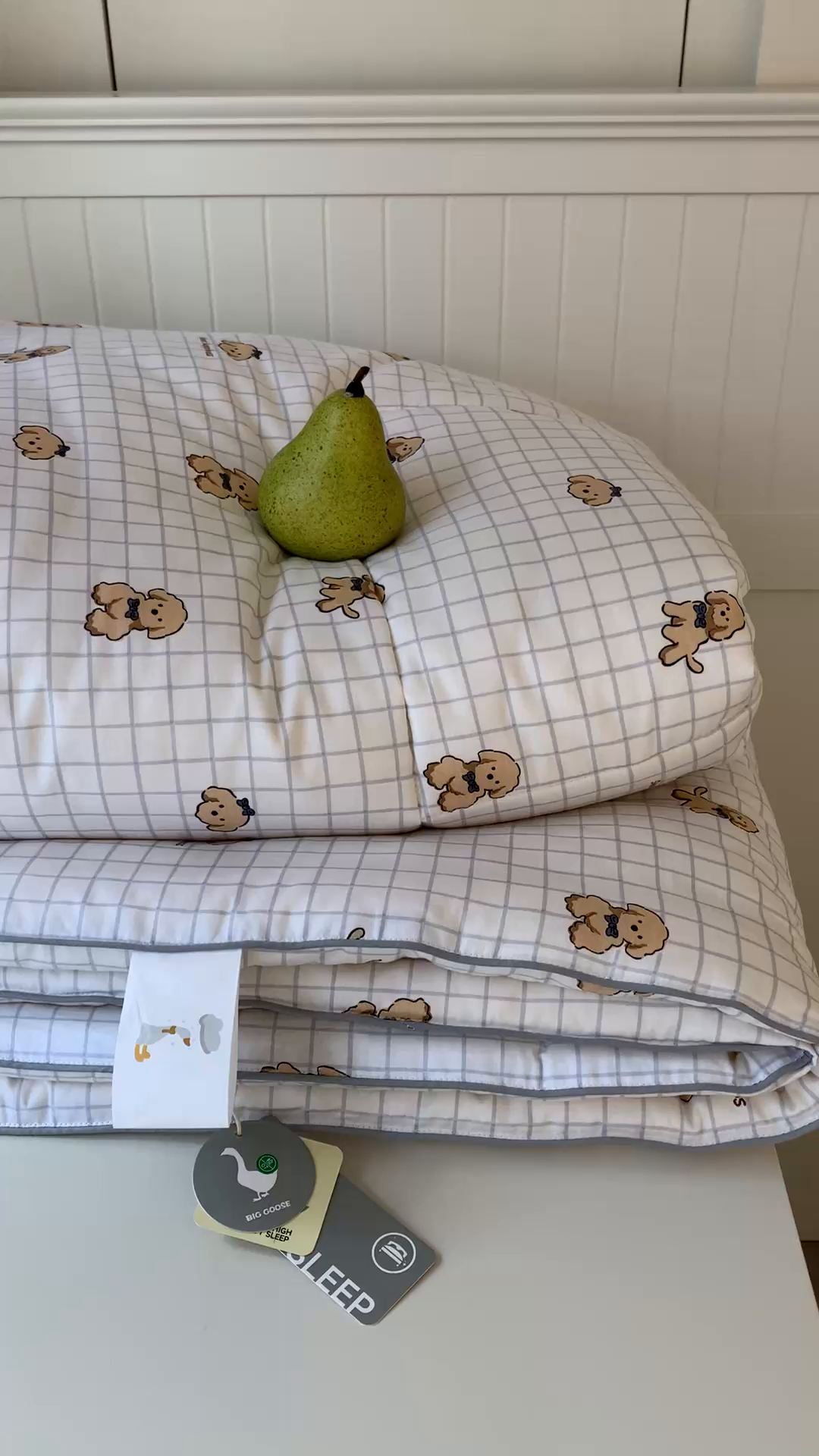 91家纺网 家纺一手货源 找家纺 汇庭2025秋冬新款全棉大豆被 快乐狗白