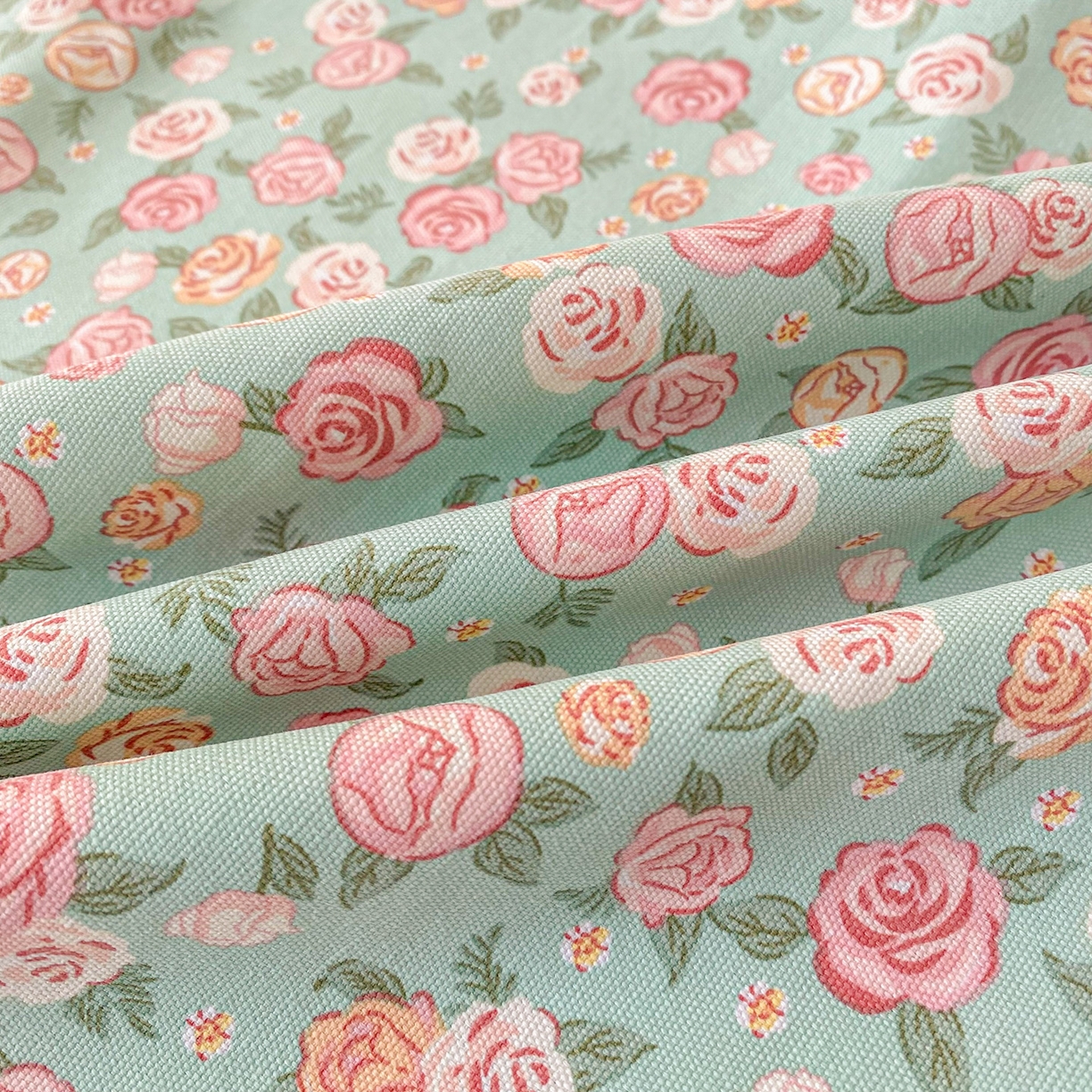 91家纺网 家纺一手货源 找家纺 首爱家纺2025新款花边款老粗布床单 花曼