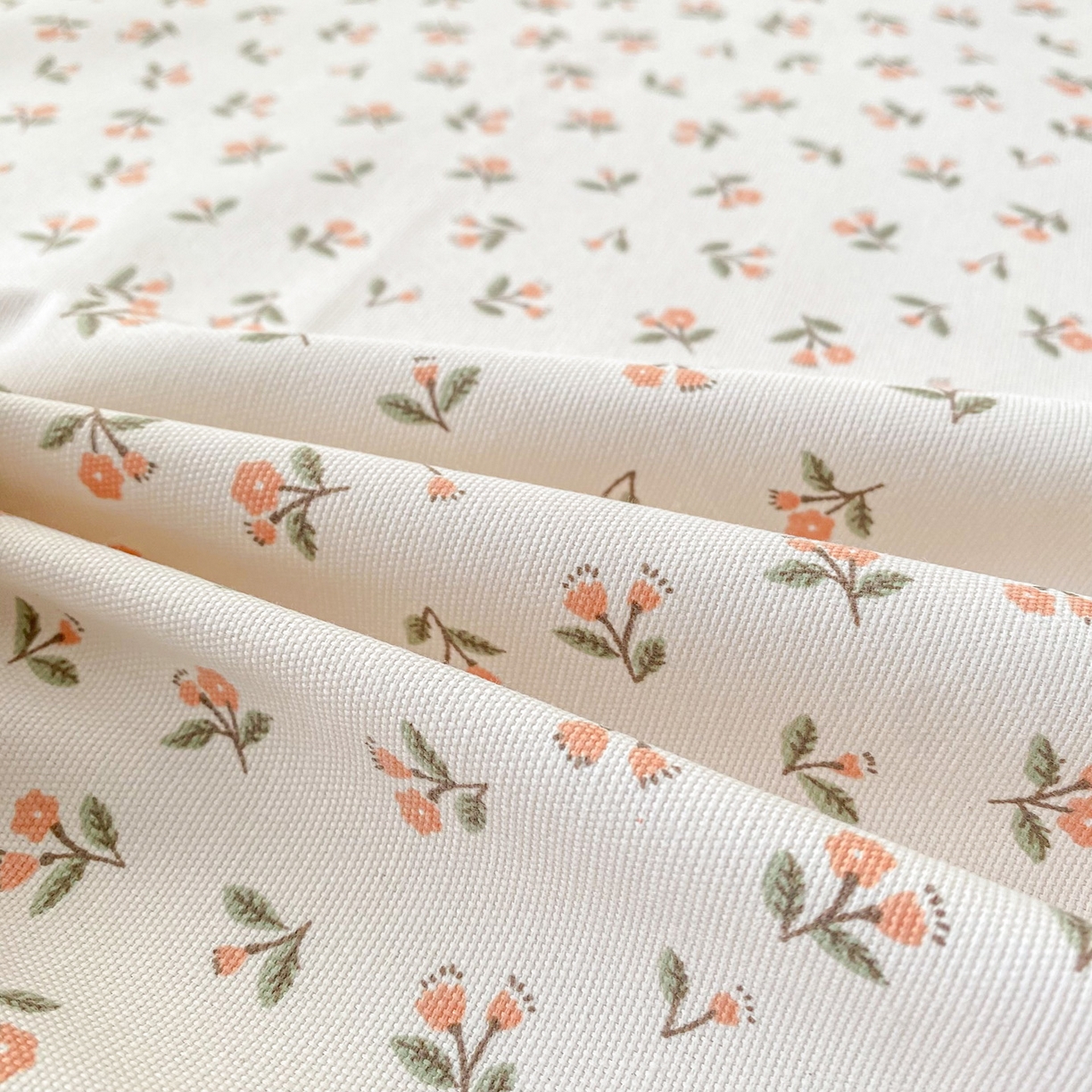 91家纺网 家纺一手货源 找家纺 首爱家纺2025新款花边款老粗布床单 樱桃花