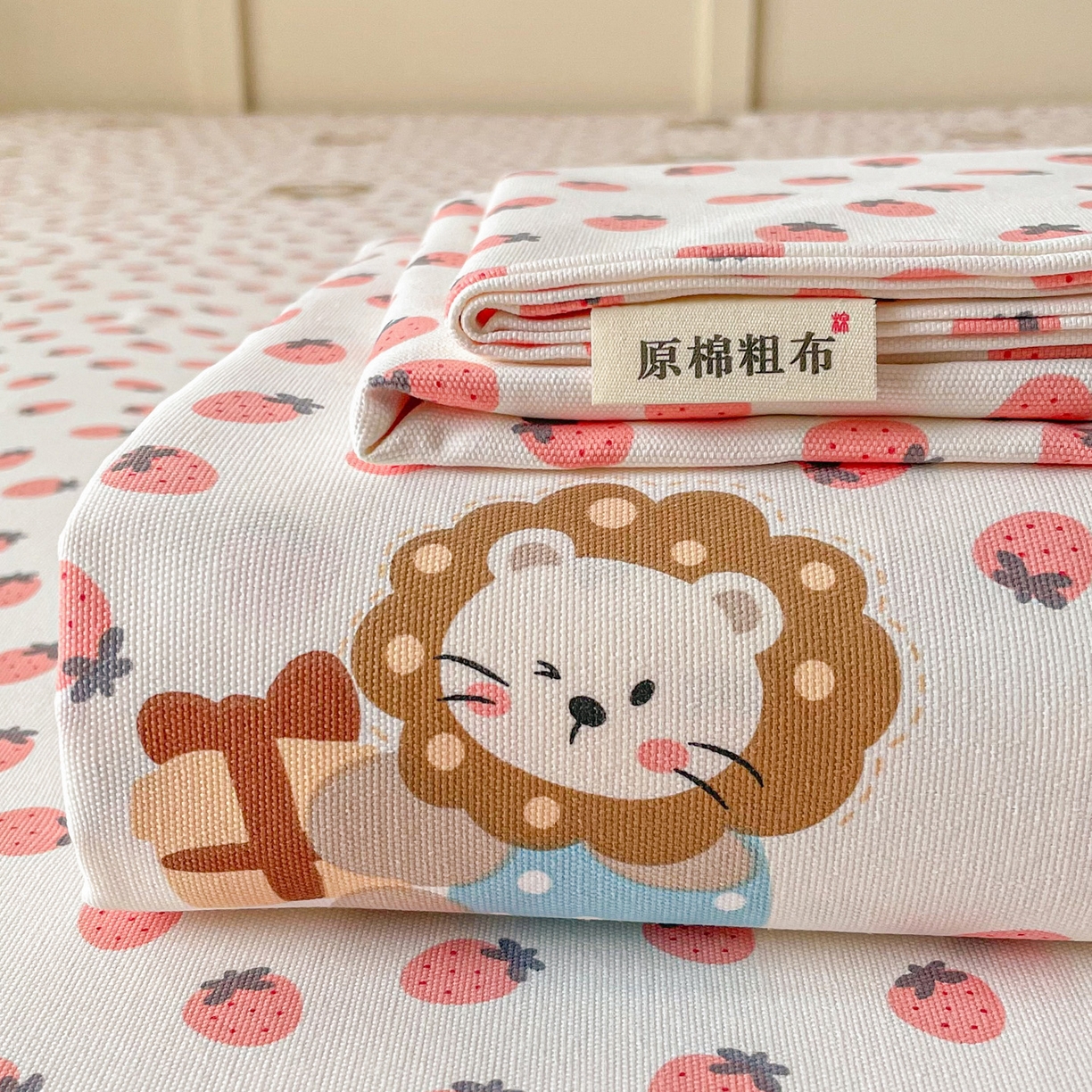 91家纺网 家纺一手货源 找家纺 （总）棉乐町2025新款花边款老粗布床单