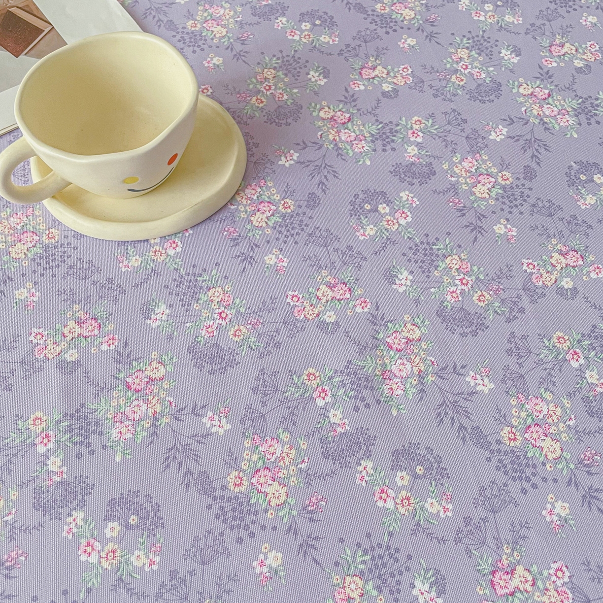 91家纺网 家纺一手货源 找家纺 棉乐町2025新款花边款老粗布床单 豆蔻