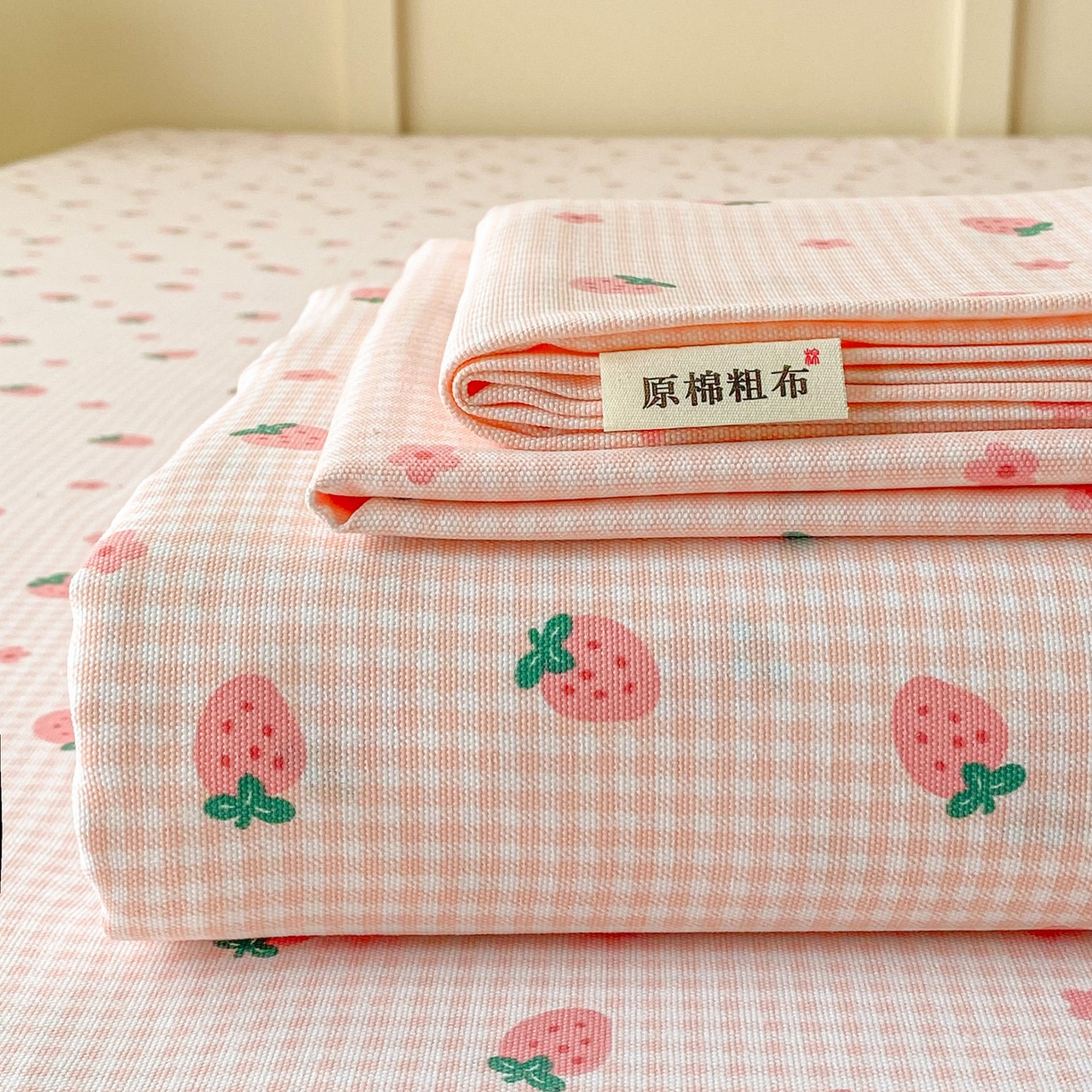 91家纺网 家纺一手货源 找家纺 （总）金泰莱2025新款花边款老粗布床单