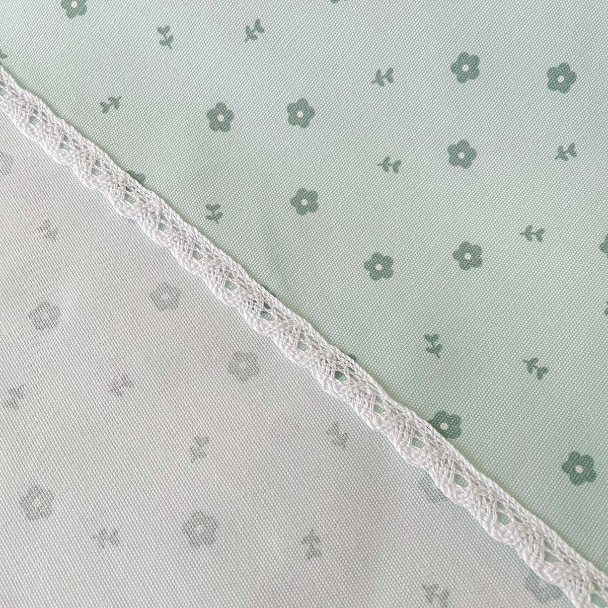 91家纺网 家纺一手货源 找家纺 金泰莱2025新款花边款老粗布床单 幸运汪汪