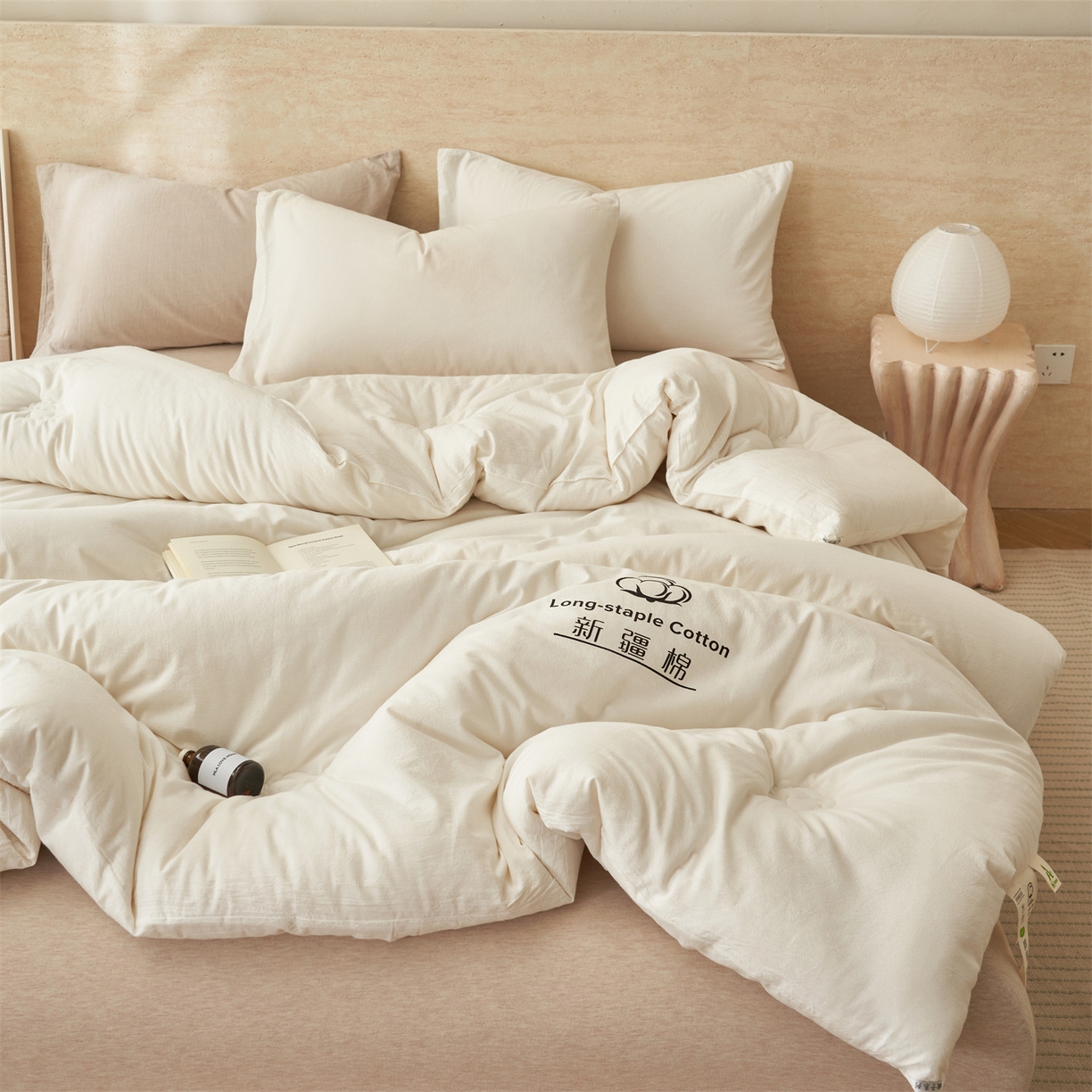 91家纺网 家纺一手货源 找家纺 （总）恬思语家纺 2025秋冬新款水洗棉新疆棉花冬被被子被芯