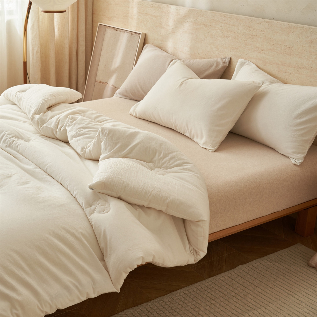 91家纺网 家纺一手货源 找家纺 （总）恬思语家纺 2025秋冬新款水洗棉新疆棉花冬被被子被芯