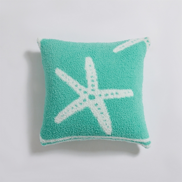 （总）暖绵绵家纺 2025新款 海星抱枕套靠枕靠垫方枕方垫午睡靠枕套