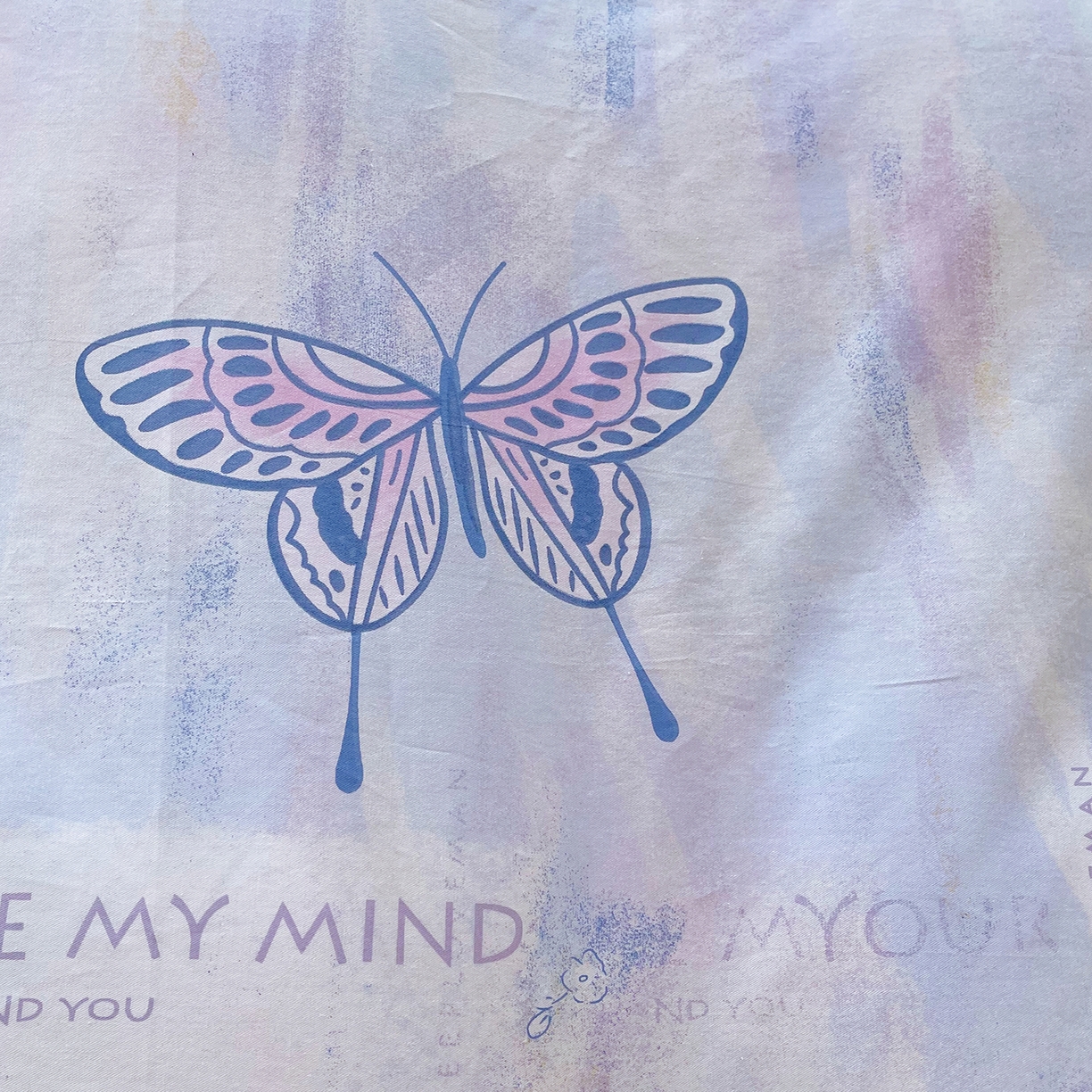 91家纺网 家纺一手货源 找家纺 金鑫汇家纺2025新款全棉纯棉宿舍印花学生宿舍上下铺三件套单被套 梦蝶