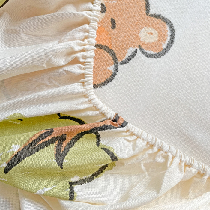 91家纺网 家纺一手货源 找家纺 极梦家纺 2025新款磨毛植物羊绒印花单床笠三件套学生宿舍 欢乐派对床笠款