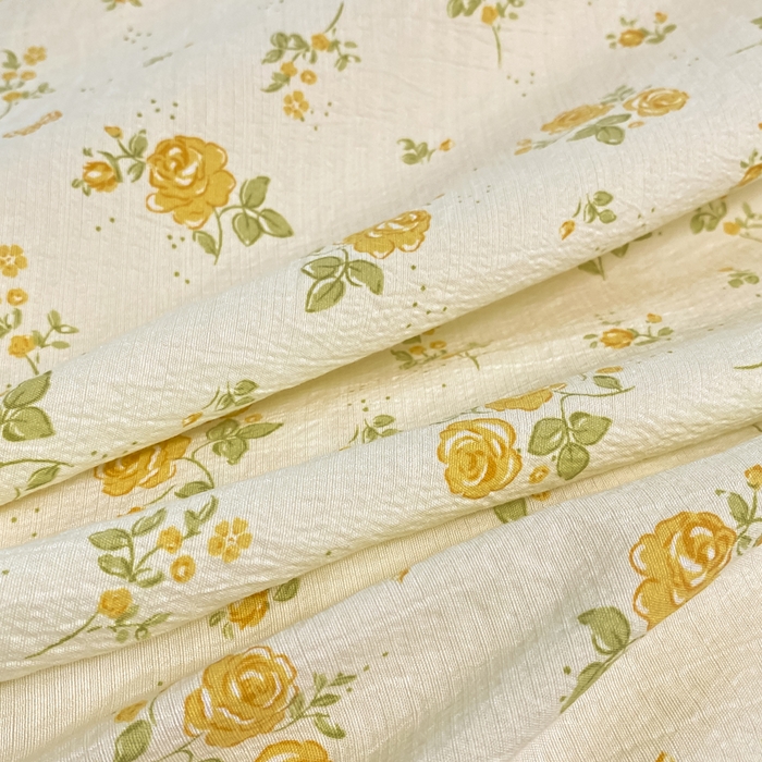 91家纺网 家纺一手货源 找家纺 （总）雅阁尔家纺 2025新款直播小红书ins风针织提花双层纱美式碎花简约床单单品单床单+枕套