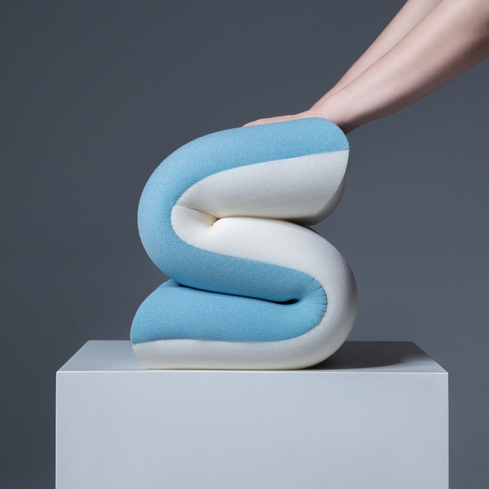 91家纺网 家纺一手货源 找家纺 星芯合家纺 2025新款深睡慢回弹记忆枕枕头枕芯-三芯 三芯 42x70x8cm/只