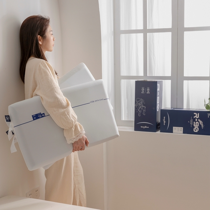 91家纺网 家纺一手货源 找家纺 （总）星芯合家纺 2025新款深睡慢回弹记忆枕枕头枕芯-双芯