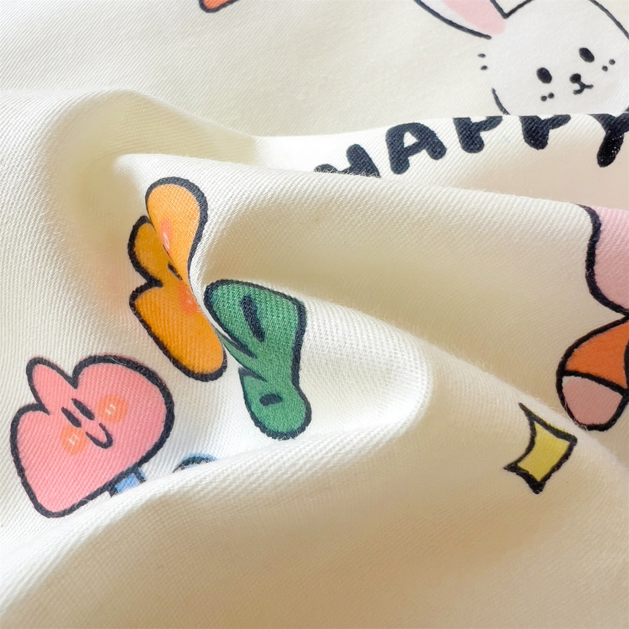 91家纺网 家纺一手货源 找家纺 名兮2025新款全棉纯棉13372学生床多件套 动物派对