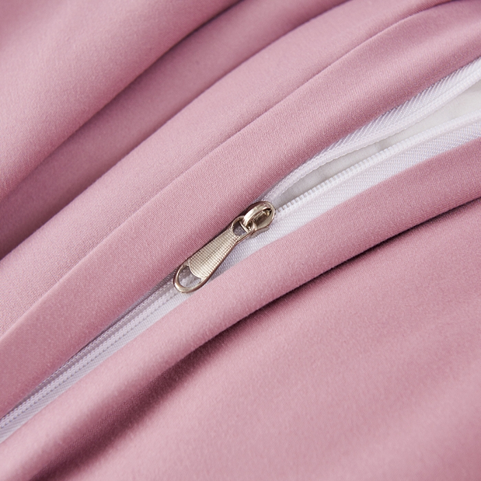 91家纺网 家纺一手货源 找家纺 （总）鑫缘家纺 2025新款水洗磨毛纯色绣花四件套（110克）