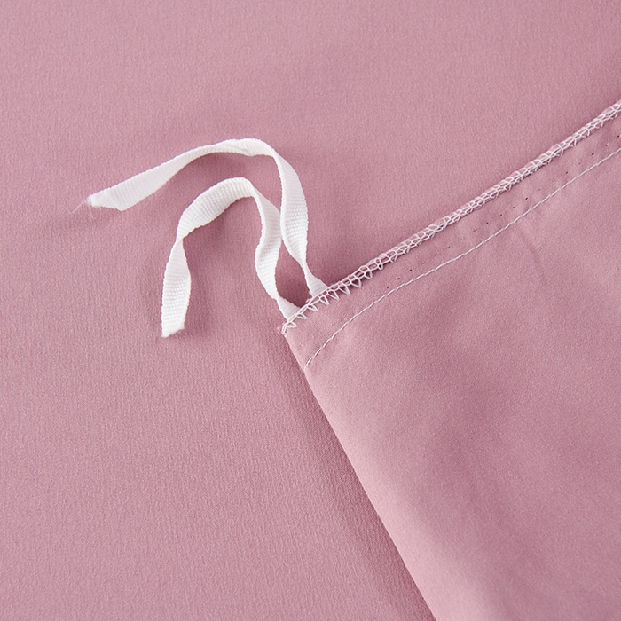 91家纺网 家纺一手货源 找家纺 （总）鑫缘家纺 2025新款水洗磨毛纯色绣花四件套（110克）