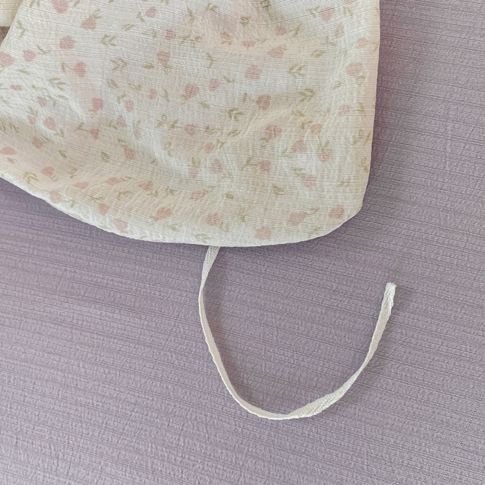 91家纺网 家纺一手货源 找家纺 雅阁尔家纺 2025新款直播小红书ins风针织提花双层纱四件套小碎花被套床笠三件套-叠拍 小萝莉