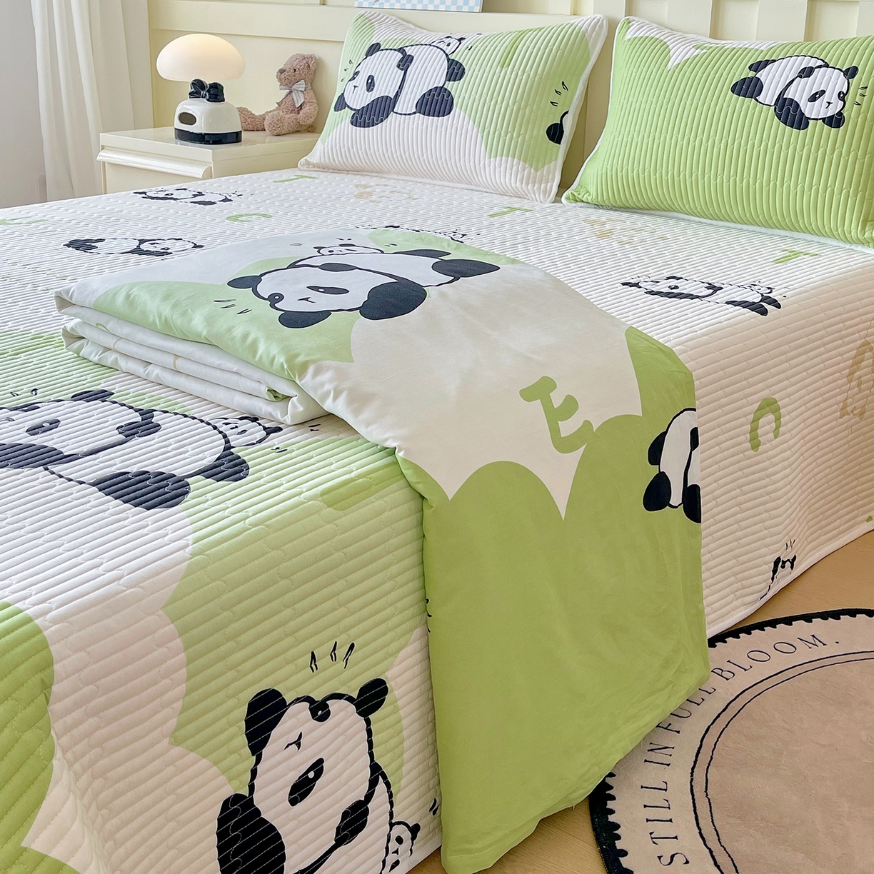 91家纺网 家纺一手货源 找家纺 （总）金鑫汇家纺2025新款A类全棉印花床盖四件套