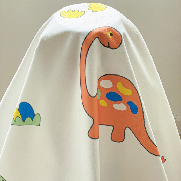 91家纺网 家纺一手货源 找家纺 富馨莱 2025年新款隔尿垫婴儿老人防水垫 多多恐龙