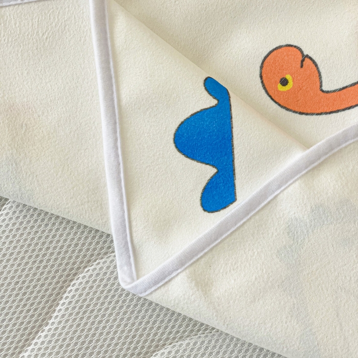 91家纺网 家纺一手货源 找家纺 富馨莱 2025年新款隔尿垫婴儿老人防水垫 多多恐龙