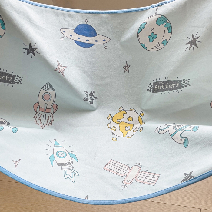 91家纺网 家纺一手货源 找家纺 富馨莱 2025年新款隔尿垫婴儿老人防水垫 太空飞船