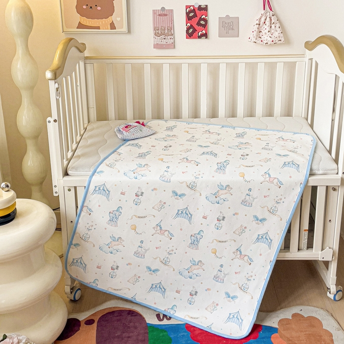 91家纺网 家纺一手货源 找家纺 富馨莱 2025年新款隔尿垫婴儿老人防水垫 小飞马