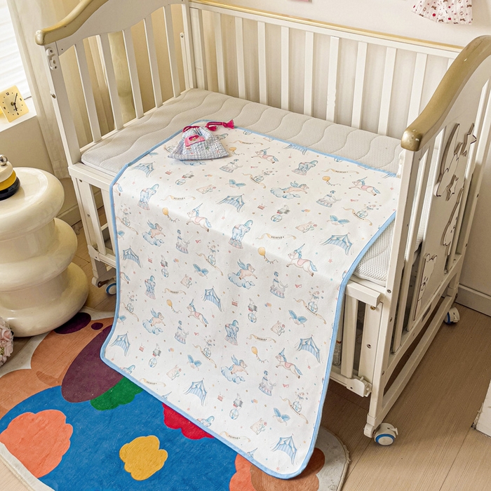 91家纺网 家纺一手货源 找家纺 富馨莱 2025年新款隔尿垫婴儿老人防水垫 小飞马