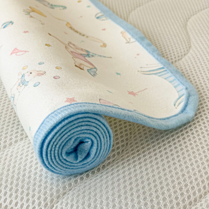 91家纺网 家纺一手货源 找家纺 富馨莱 2025年新款隔尿垫婴儿老人防水垫 小飞马