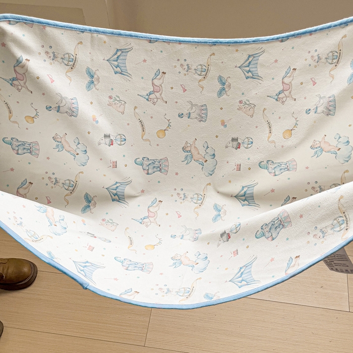 91家纺网 家纺一手货源 找家纺 富馨莱 2025年新款隔尿垫婴儿老人防水垫 小飞马