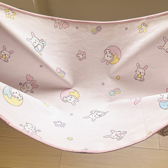 91家纺网 家纺一手货源 找家纺 富馨莱 2025年新款隔尿垫婴儿老人防水垫 星星小兔