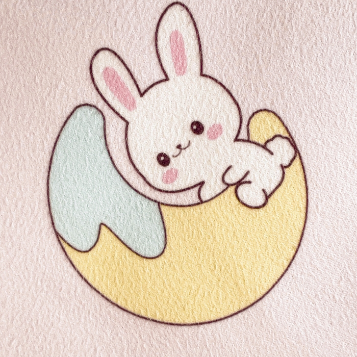 91家纺网 家纺一手货源 找家纺 富馨莱 2025年新款隔尿垫婴儿老人防水垫 星星小兔